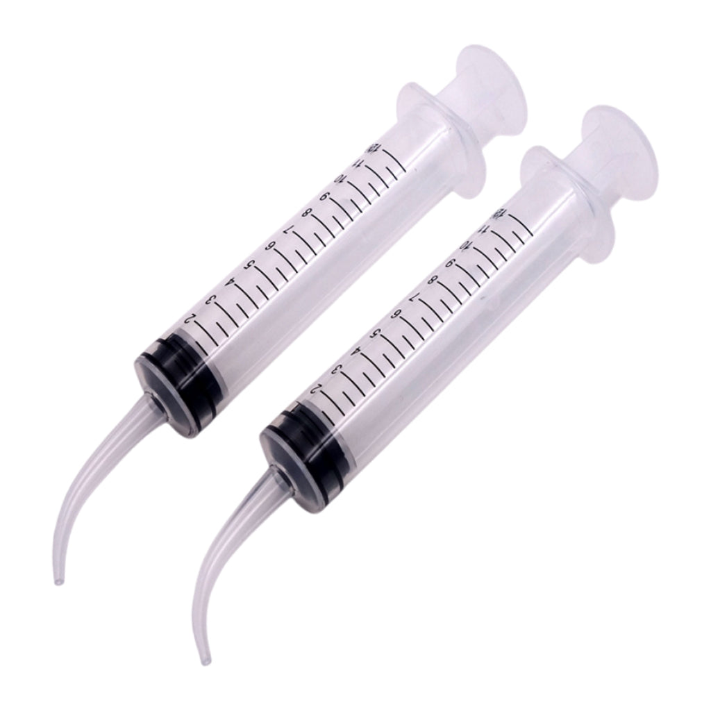 Curved Tip Utility Syringe 12ml Dental Cart
